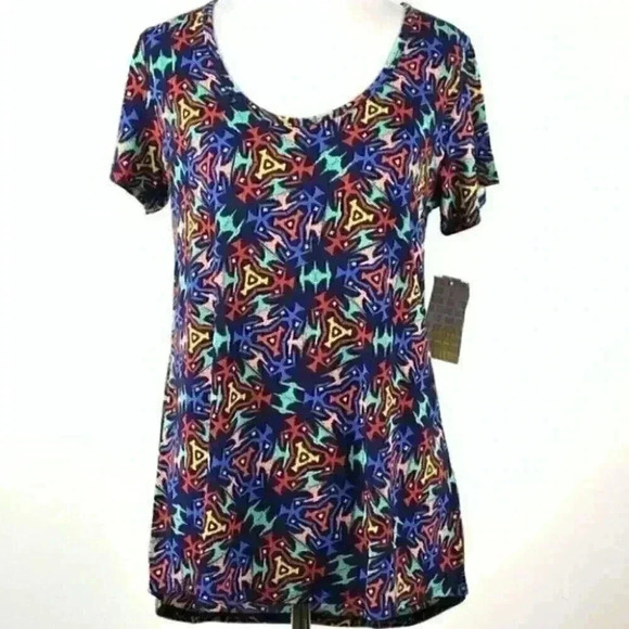 New Lularoe Classic T top sz XXS 00-0 retro tunic - Picture 2 of 11